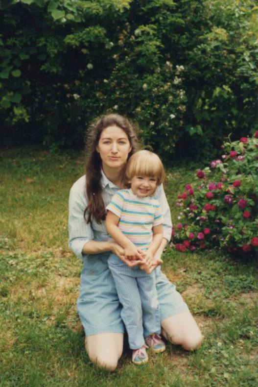 8. baby me and mom